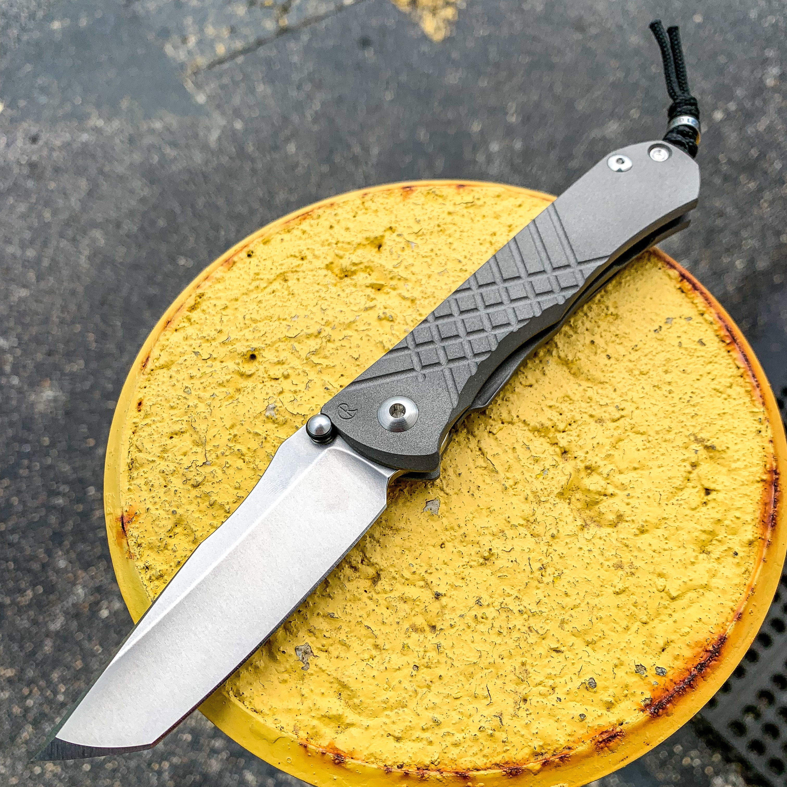 Chris Reeve Knives Umnumzaan - Blade Show 2021 - CPM-S45VN - Tanto - UMN-1002 - Tophatter Daily Deals