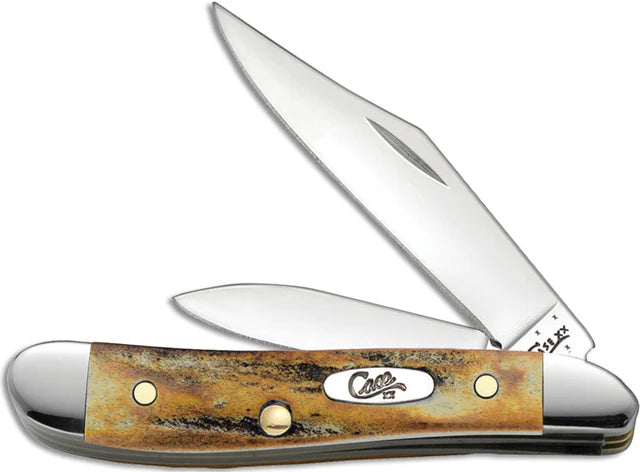 Case Peanut - Genuine Stag - 71228 Knives - Tophatter Daily Deals