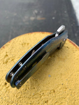 Kizer Sheepdog - Lightning Strike Finish - St. Nick's Custom Anodization Knives - Tophatter Daily Deals