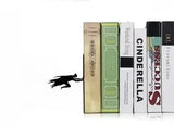 Superhero Bookend Figurines Metal Bookshelf Decor Desktop Ornament Office Desktop Accessories Bookshelf Home Decoration Batman 2 - Tophatter Daily Deals