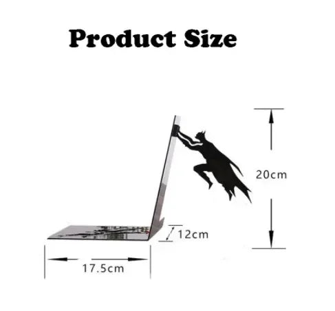 Superhero Bookend Figurines Metal Bookshelf Decor Desktop Ornament Office Desktop Accessories Bookshelf Home Decoration - Tophatter Daily Deals