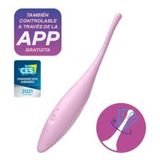 Satisfyer Twirling Joy (Pink) – Waterproof Rechargeable Silicone Vibrator with App Control > Sex Toys > Couples Toys - Tophatter Daily Deals