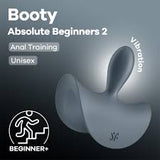 Satisfyer Booty Absolute Beginners 2 Vibrating Anal Plug For Beginners Silicone Unisex > Anal Range > Butt Plugs - Tophatter Daily Deals
