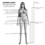 Mistress Jackie Life Size Sex Doll with 3 Wig Colors and Lingerie, 64 Pounds BioSkin TPE Poseable Joints > Sex Toys > Sex Dolls > Premium - Tophatter Daily Deals