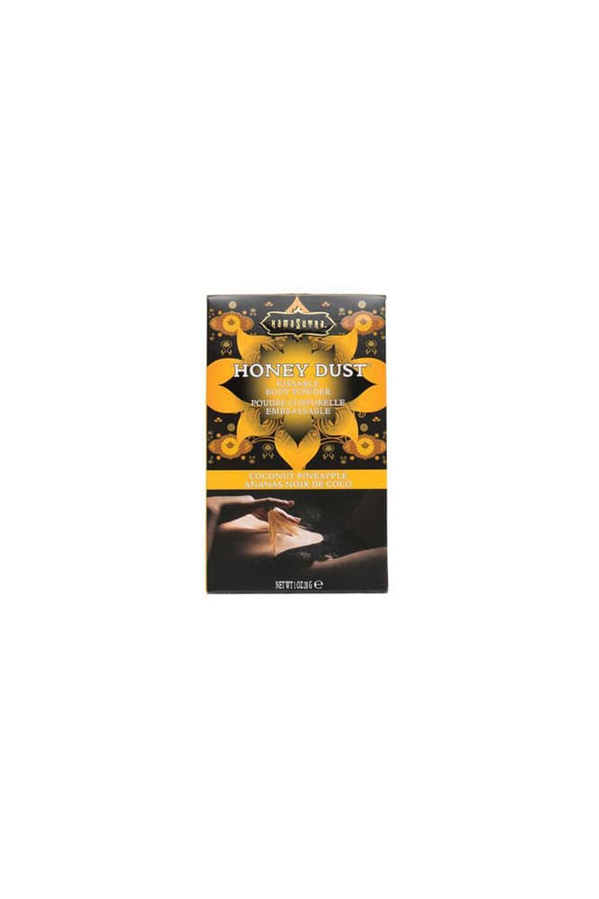 Kama Sutra - Honey Dust Body Powder - Assorted Sizes & Flavors Coconut Pineapple 1oz - Tophatter Daily Deals