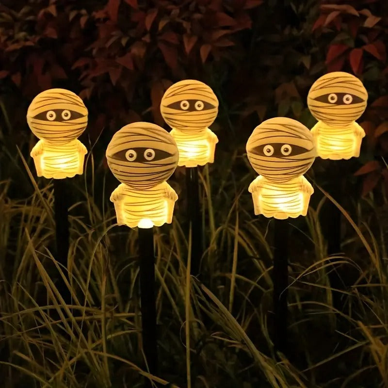 Halloween Solar Mummy Stake Light Decoration Halloween - Tophatter Daily Deals