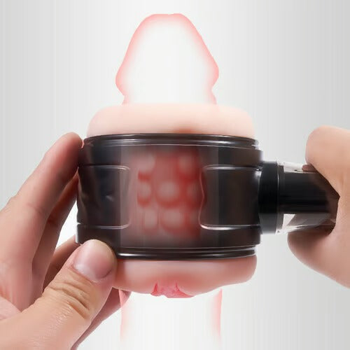 Dottore - Vibration 2 in 1 Handheld Masturbator Masturbation Cup - Tophatter Daily Deals