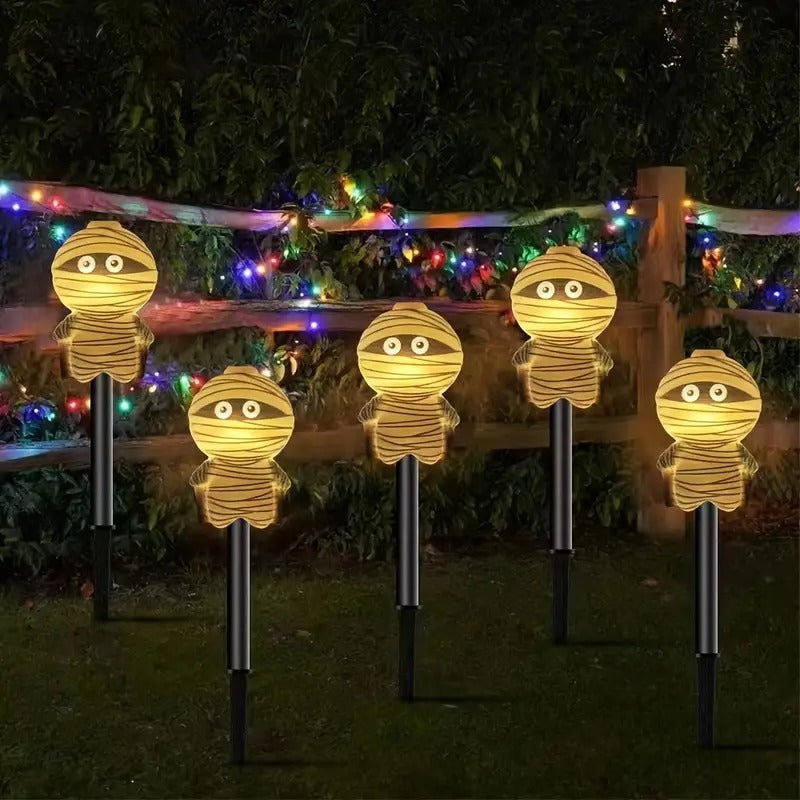 Halloween Solar Mummy Stake Light Decoration Halloween - Tophatter Daily Deals
