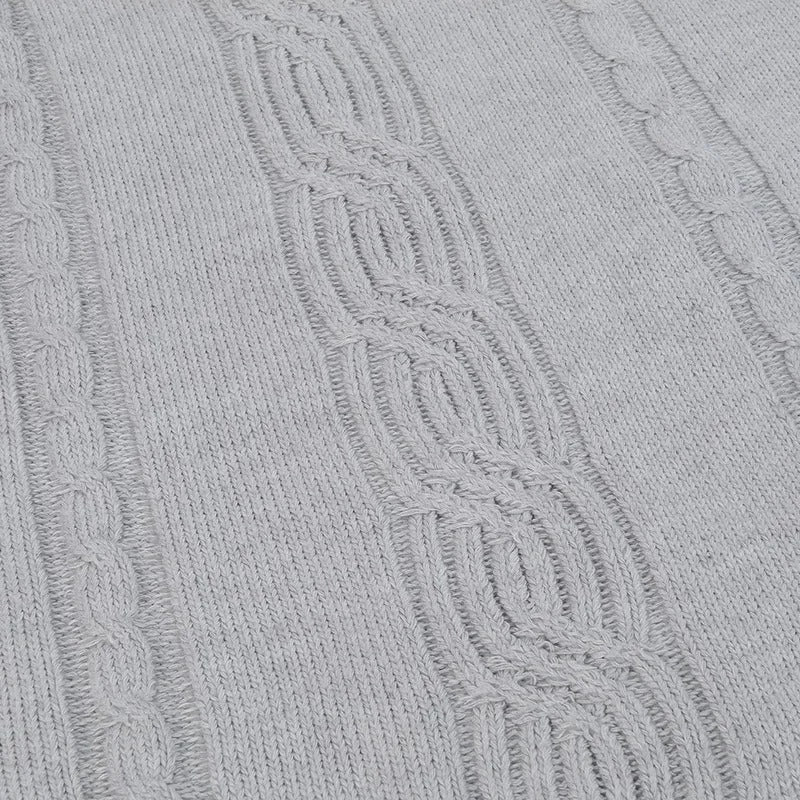 Men's Turtleneck Warm Pullover Knitted Sweater (Light Grey) Apparel & Accessories > Clothing > Clothing Tops > Sweaters - Tophatter Daily Deals