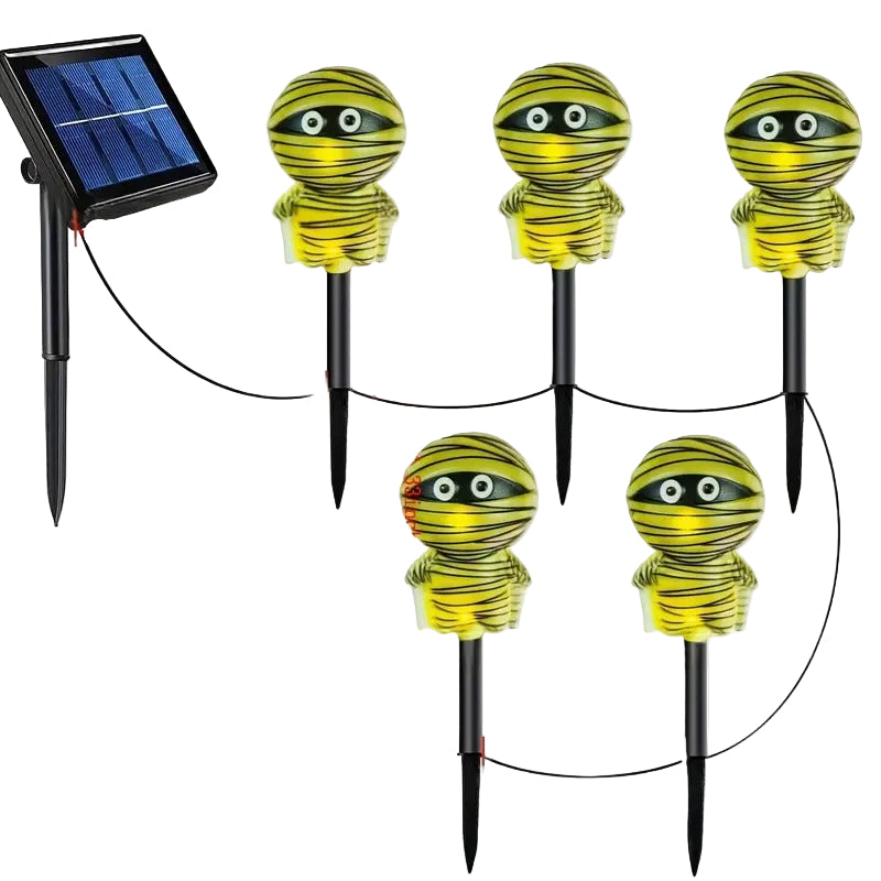 Halloween Solar Mummy Stake Light Decoration Halloween - Tophatter Daily Deals