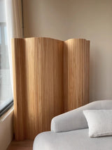 Wooden Folding Room Divider Privacy Screen Room Dividers - Tophatter Daily Deals