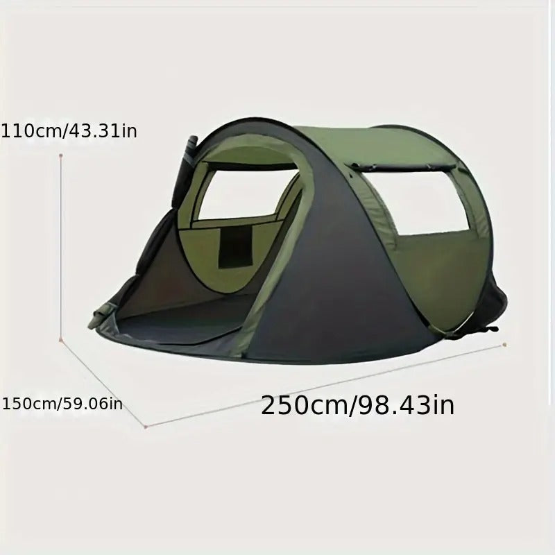 Outdoor Pop-Up Tent Camping (2-3 Person) Camping & Hiking > Tents & Camp Furniture - Tophatter Daily Deals