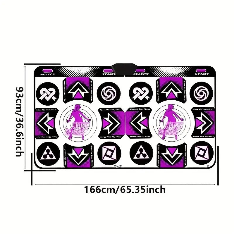 Dance Mat for Family Fitness & Games Game Room - Tophatter Daily Deals