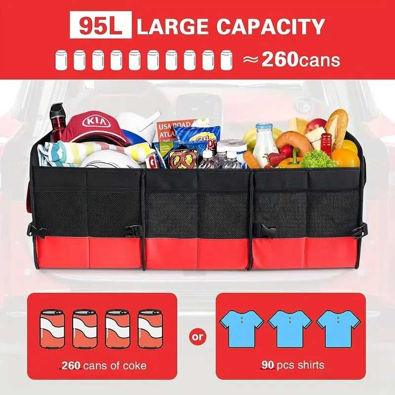 Foldable SUV Organizer Box Car Storage - Tophatter Daily Deals