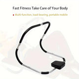 Abdominal Exerciser Iron Back Extension Bench with Cushion Fitness - Tophatter Daily Deals
