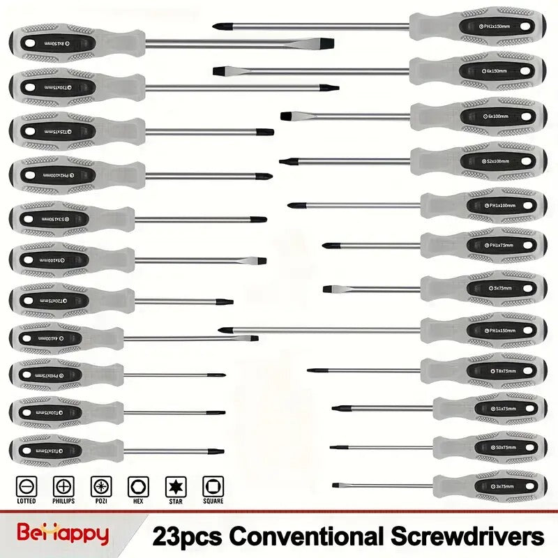 100-Piece Magnetic Screwdriver Set with Rack Tools > Other Tools > Drill & Screwdriver Accessories - Tophatter Daily Deals