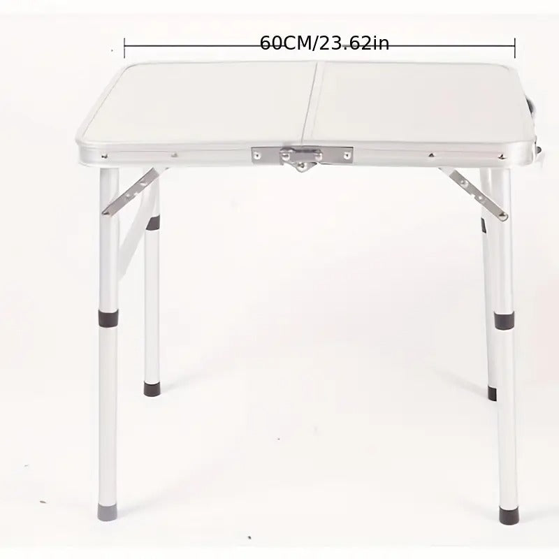 Folding Table Adjustable for Outdoor Folding Tables - Tophatter Daily Deals