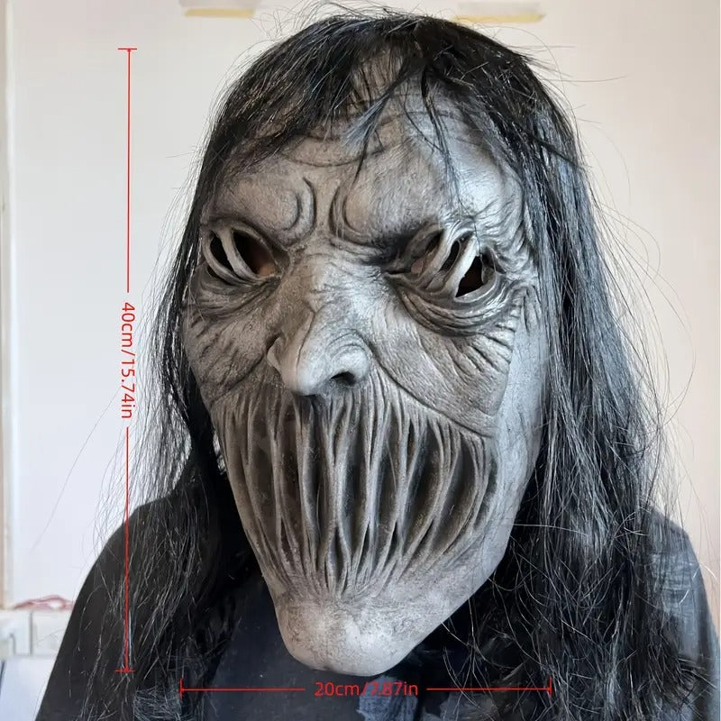 Halloween Mouthless Monster Latex Mask Full Head Halloween - Tophatter Daily Deals