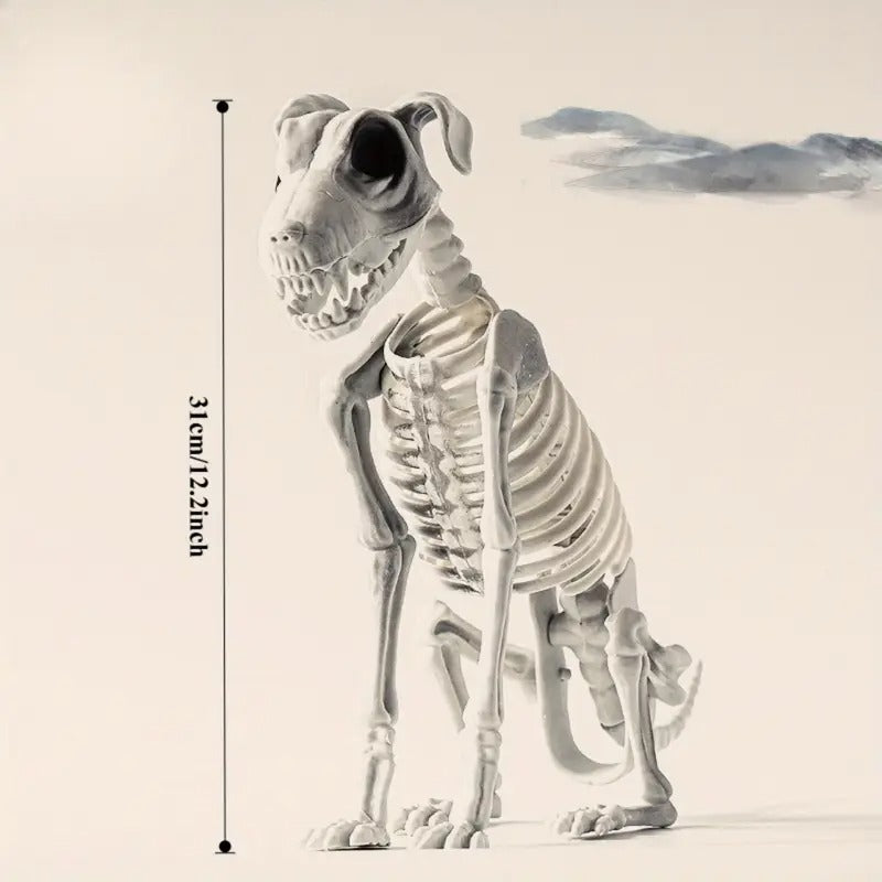 Halloween Dog Skeleton Decoration Halloween - Tophatter Daily Deals
