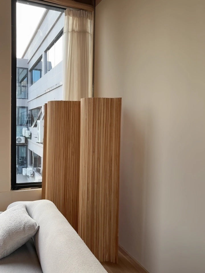 Wooden Folding Room Divider Privacy Screen Room Dividers - Tophatter Daily Deals