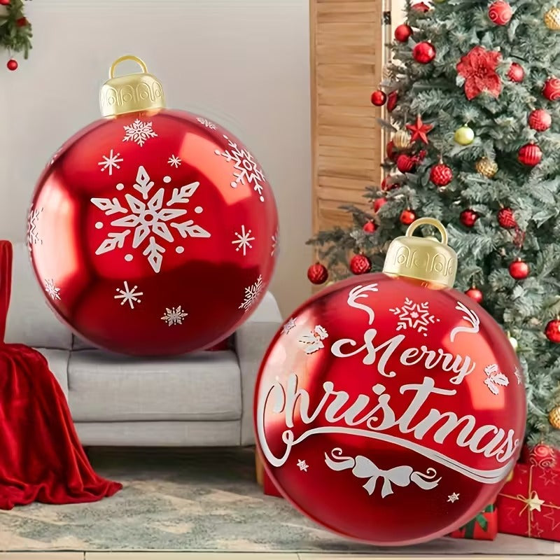 2D Flat Extra Large Christmas Inflatable Balloons Christmas - Tophatter Daily Deals