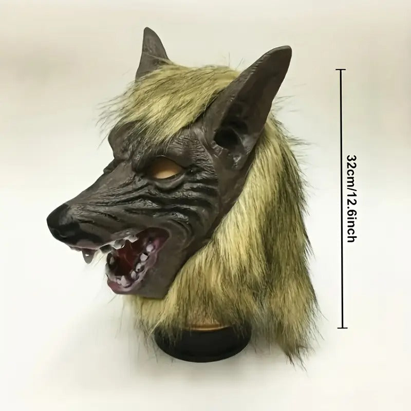 Wolf Mask Costume Set Halloween Party (3pcs) Halloween - Tophatter Daily Deals