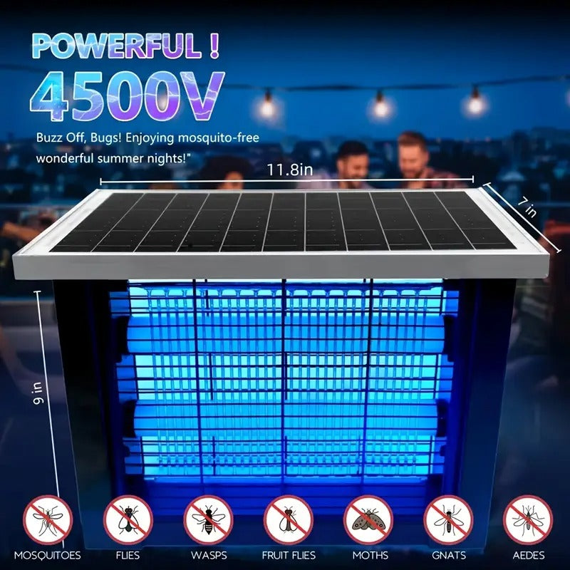 Outdoor Solar Mosquito Trap Hanging Lamp Pet Care > Pest Control > Household Insect Repellents - Tophatter Daily Deals