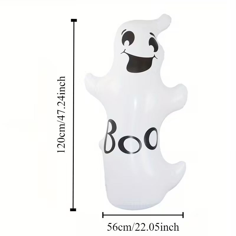 Pumpkin and Ghost Duo Halloween Decoration - Tophatter Daily Deals
