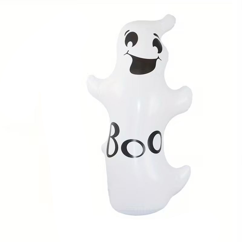 Pumpkin and Ghost Duo Halloween Decoration - Tophatter Daily Deals