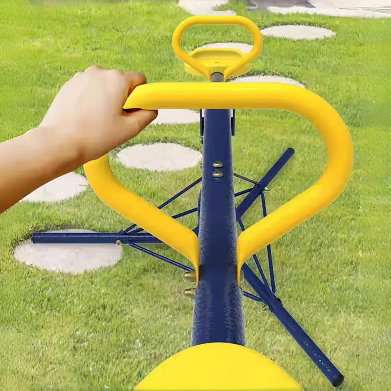 360-Degree Rotating Outdoor Wobble Board Seesaw Baby & Kids > Baby & Kid's Toys > Outdoor Play Equipment - Tophatter Daily Deals