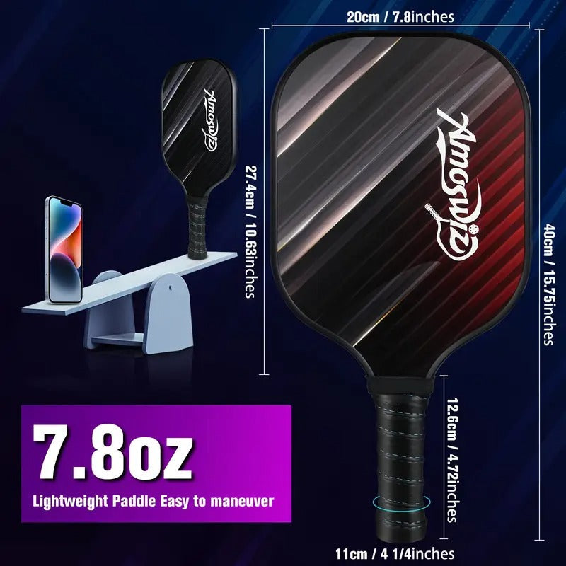 Pickleball Paddle Set with Balls & Bag (4pcs) Sport Equipments - Tophatter Daily Deals