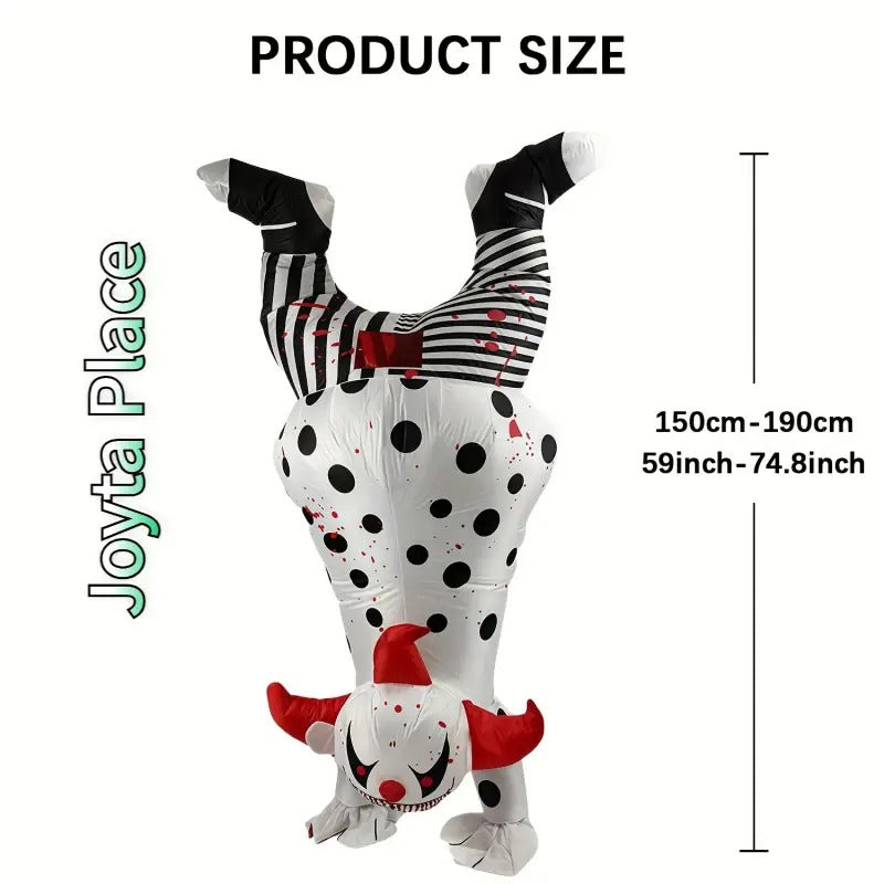 Halloween Inflatable Clown Set Battery Halloween - Tophatter Daily Deals