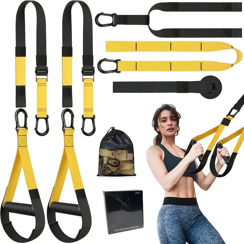 Gym Resistance Training Kit Full Body Workout Accessories > Resistance Bands - Tophatter Daily Deals