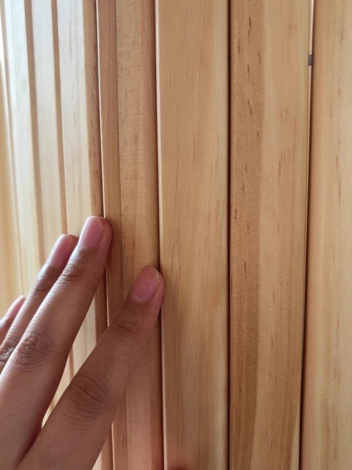 Wooden Folding Room Divider Privacy Screen Room Dividers - Tophatter Daily Deals