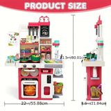 Kitchen Toy Set for Toddlers with Stove & Sink Baby & Kids > Baby & Kid's Toys > Building Toys - Tophatter Daily Deals