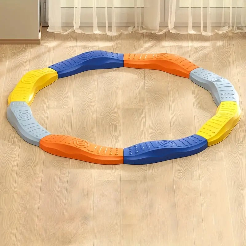 Balance Training Stepping Stones for Kids Outdoor Play Baby & Kids > Baby & Kid's Toys > Outdoor Play Equipment - Tophatter Daily Deals
