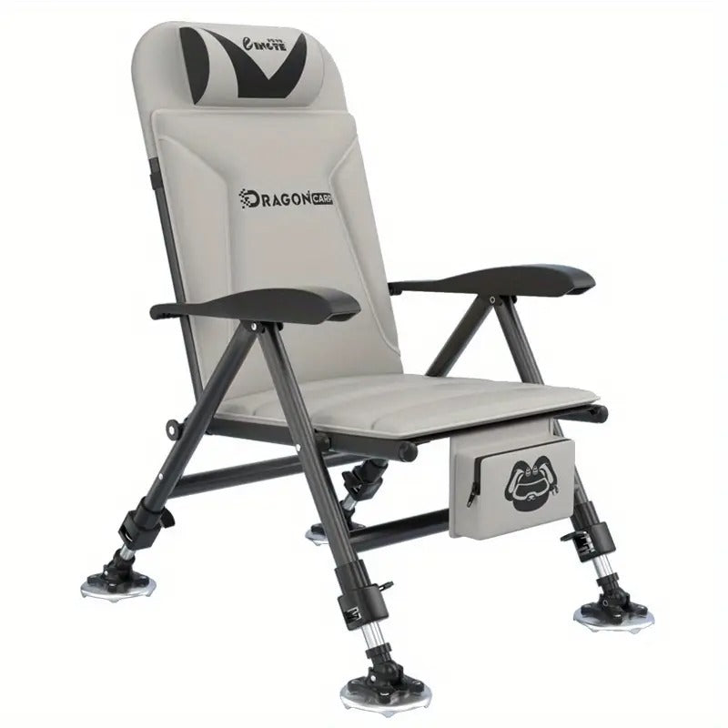 Fishing Chair with Portable Reclining Outdoor > Fishing - Tophatter Daily Deals