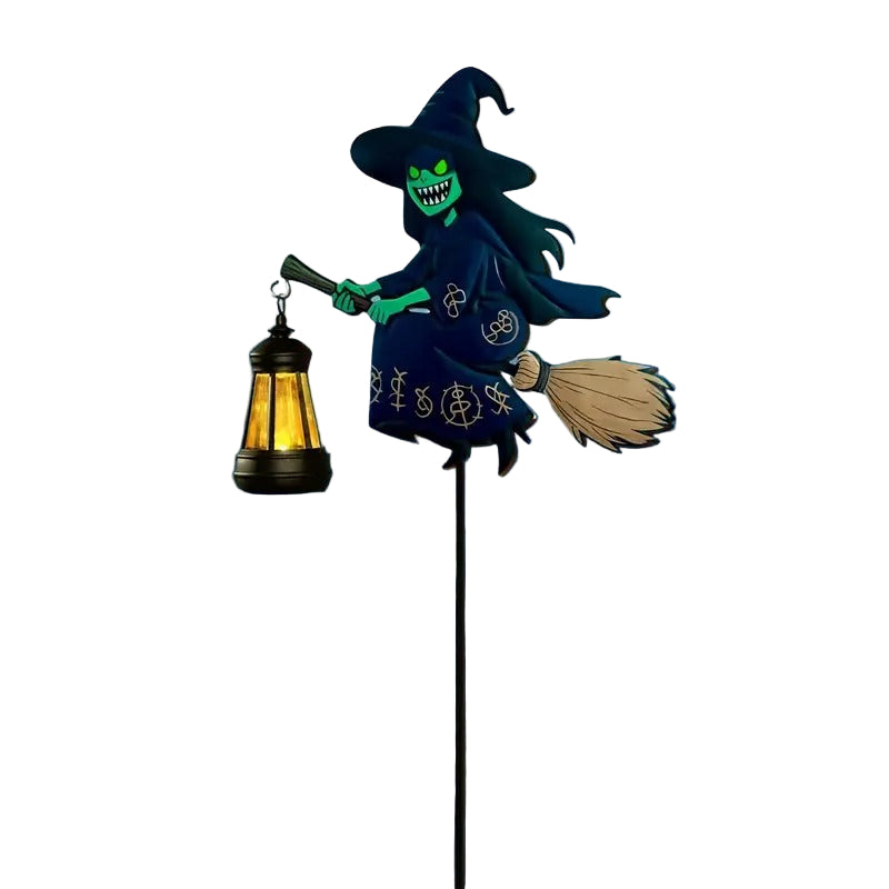 Halloween Solar LED Witch Pendant Light Halloween - Tophatter Daily Deals