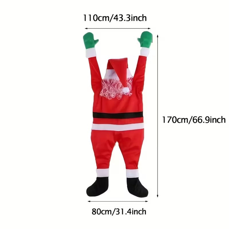 Hanging Santa Claus Decoration Christmas - Tophatter Daily Deals