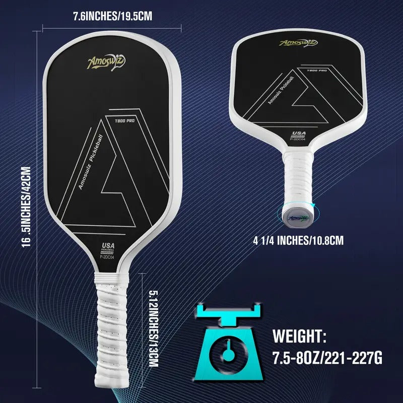 Carbon Fiber Pickleball Paddle Sport Equipments - Tophatter Daily Deals