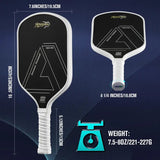 Carbon Fiber Pickleball Paddle Sport Equipments - Tophatter Daily Deals