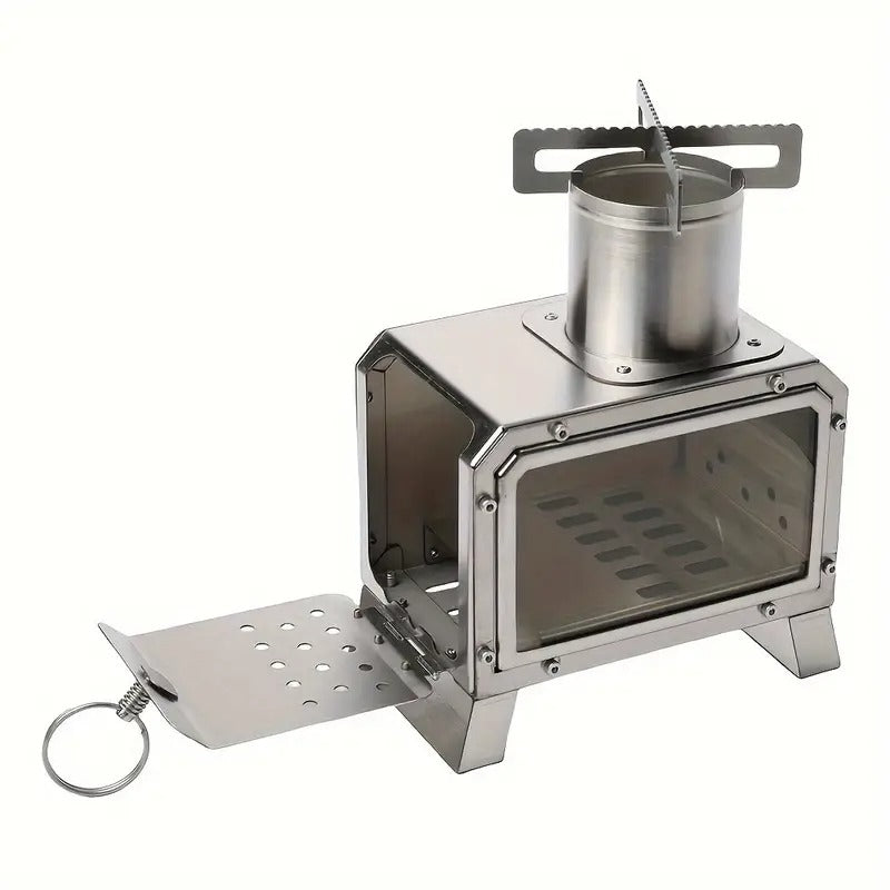 Stove Portable Outdoor Barbecue Grill Camping & Hiking - Tophatter Daily Deals