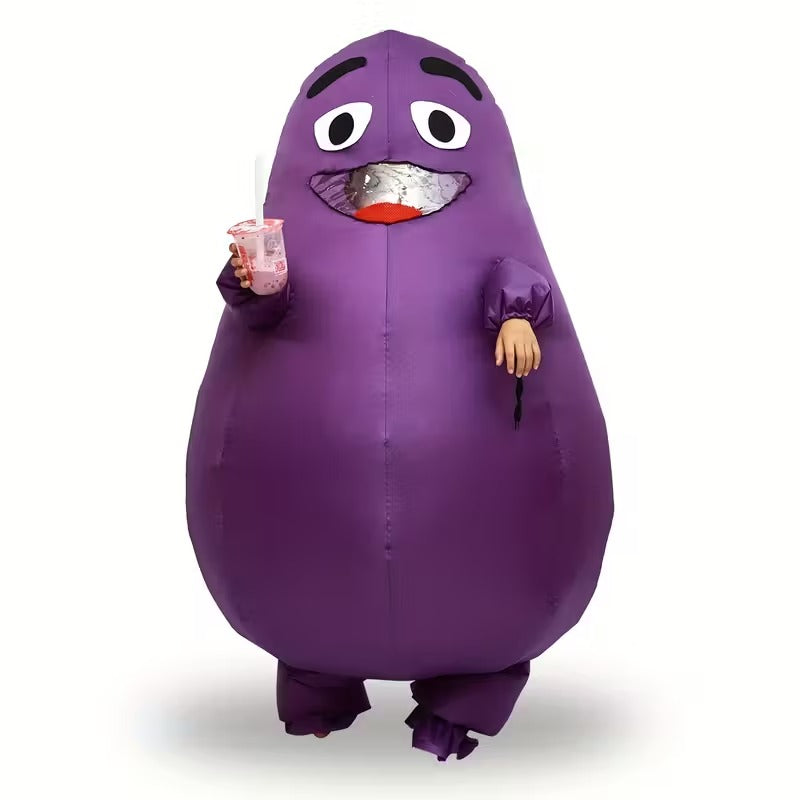 Cartoon Potato Halloween Costume with Glasses Halloween - Tophatter Daily Deals