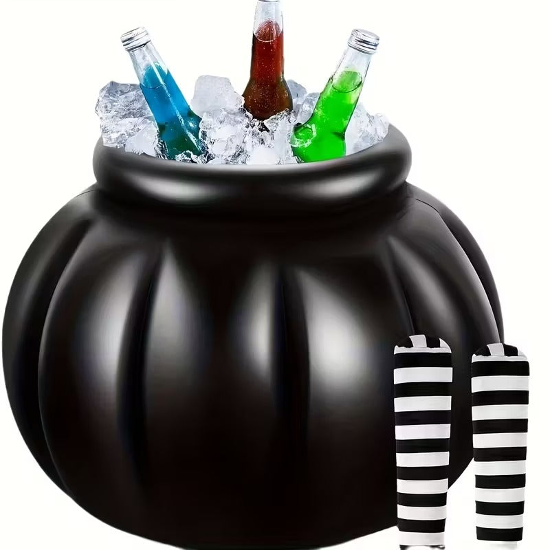 Inflatable Witch Cauldron Halloween Party Decoration (2pcs) Halloween - Tophatter Daily Deals