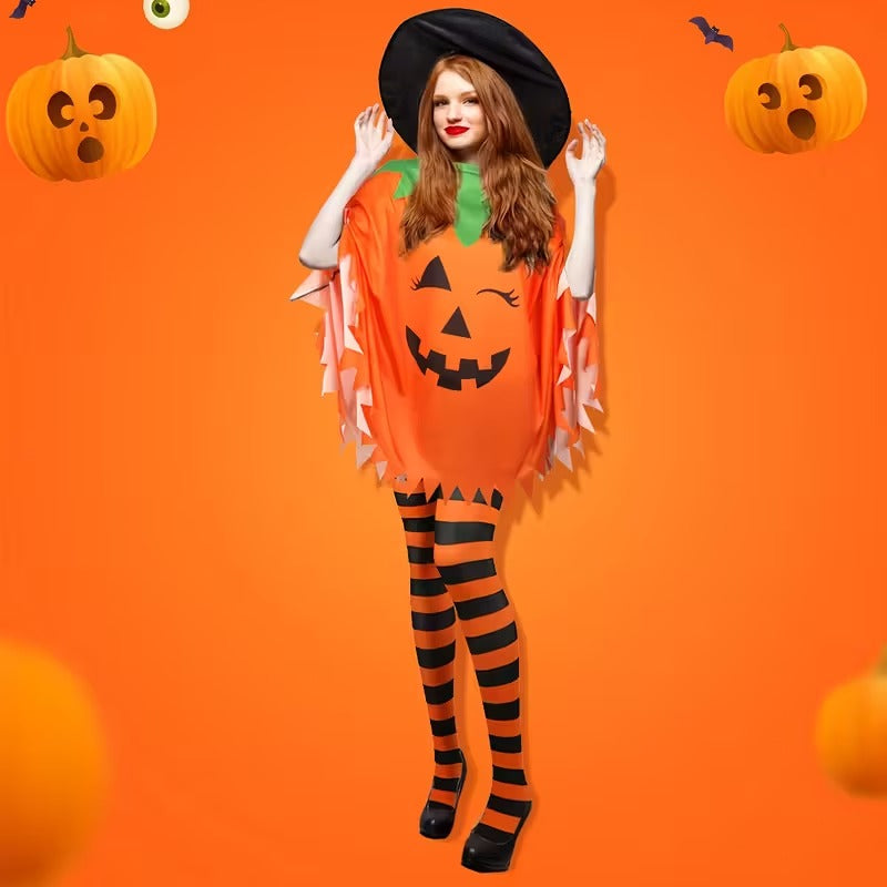 Halloween Pumpkin Costume Set for Women Halloween - Tophatter Daily Deals