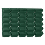 Wall-Mounted Vertical Stacking Planter Set (30pcs) Home & Garden > Artificial Plants > Pots, Planters & Accessories - Tophatter Daily Deals