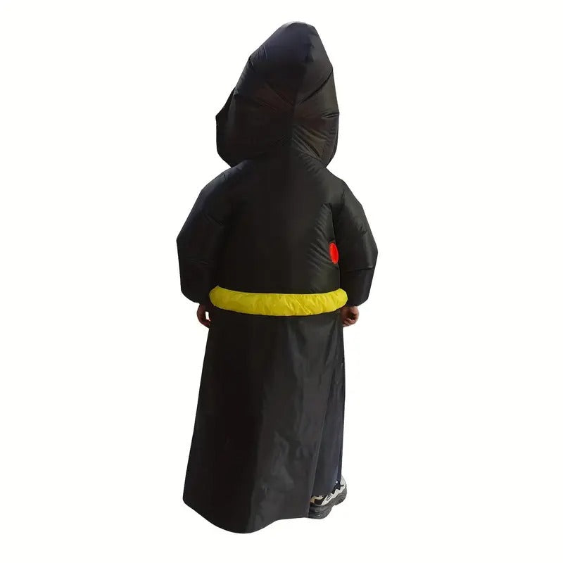 Pumpkin Wizard Costume with Glowing Eyes Halloween - Tophatter Daily Deals