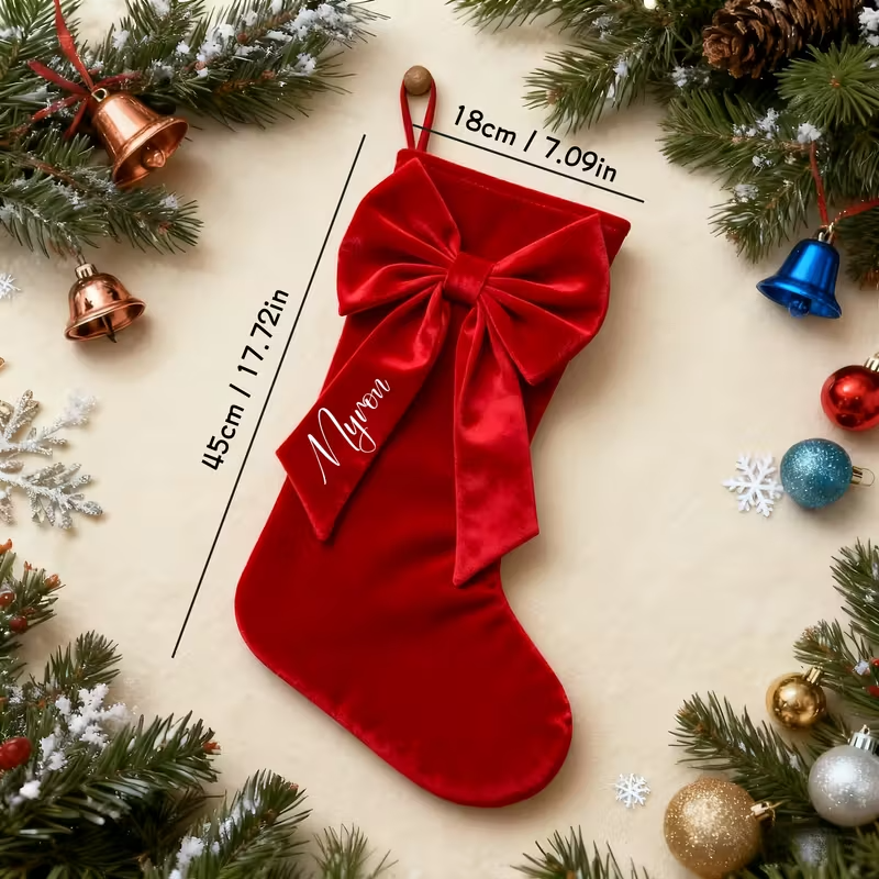 Large Christmas Stocking Christmas - Tophatter Daily Deals