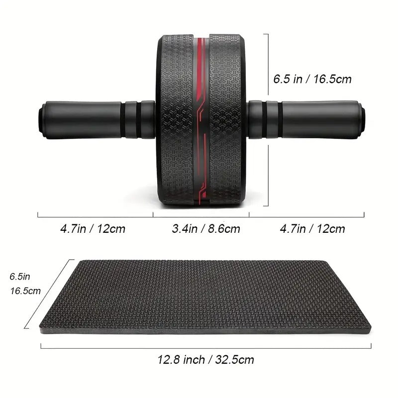 Ab Roller Wheel for Core and Arm Training Fitness, Health and Wellbeing > Gym Equipment - Tophatter Daily Deals
