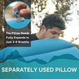 Self-Inflating Sleeping Pad Camping Camping & Hiking - Tophatter Daily Deals